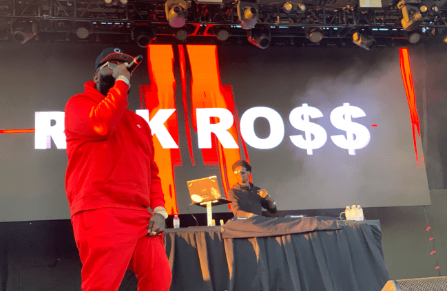 Rapper Rick Ross by Jamie Barrientos